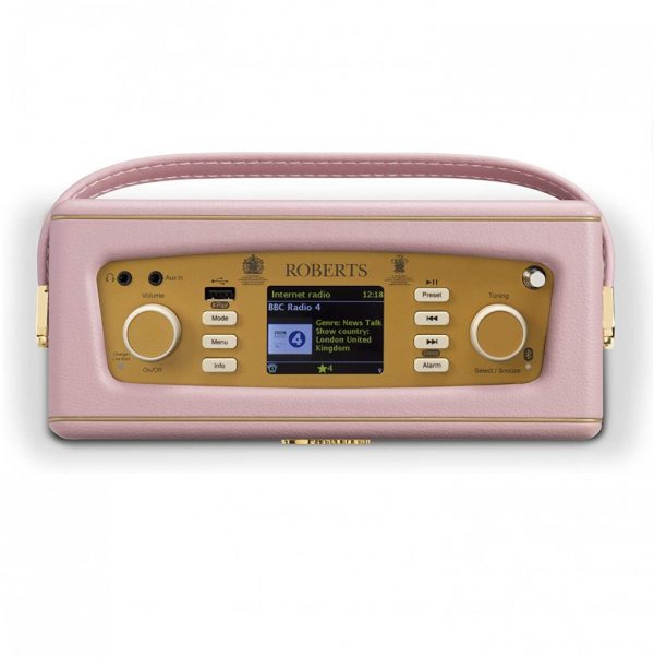 Roberts iStream 3 Internet Radio with Bluetooth | Dusty Pink | ISTREAM3DP