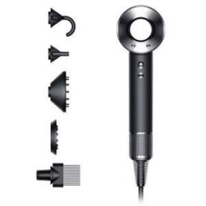 Dyson Supersonic Hair Dryer Black and Nickel | 386818-01