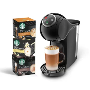 DeLonghi Genio S Plus Nescafe Dolce Gusto Coffee Machine | EDG315.B | Star Bucks Bundle