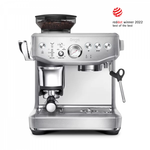 Sage Barista Express Impress Coffee Machine | Brushed Steel | SES876BSS4GUK1
