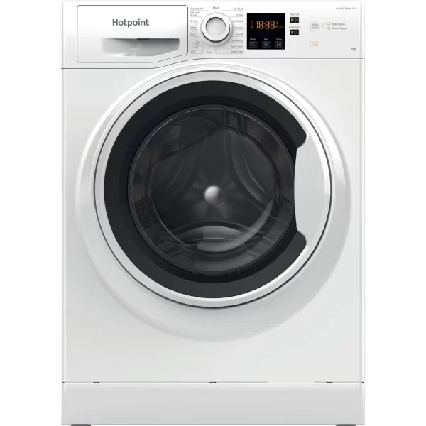 Hotpoint 8Kg 1400 Spin Washing Machine | NSWA845CWW