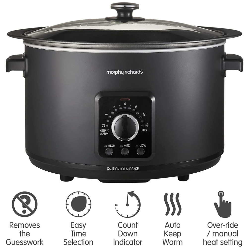 Morphy Richards 6.5L Sear & Stew Slow Cooker | 461021 Morphy Richards 6.5L Sear & Stew Slow Cooker | 461021