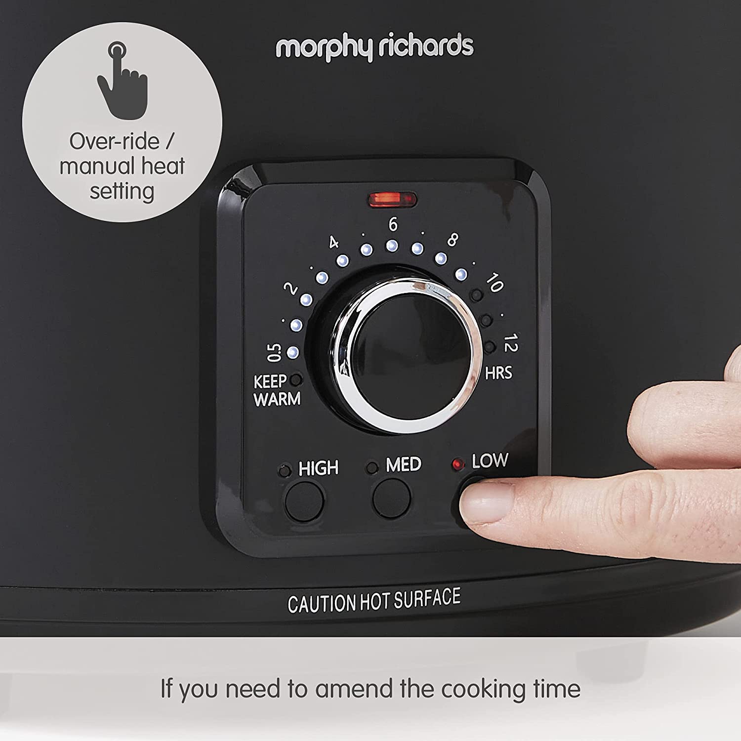 Morphy Richards 6.5L Sear & Stew Slow Cooker | 461021 Morphy Richards 6.5L Sear & Stew Slow Cooker | 461021