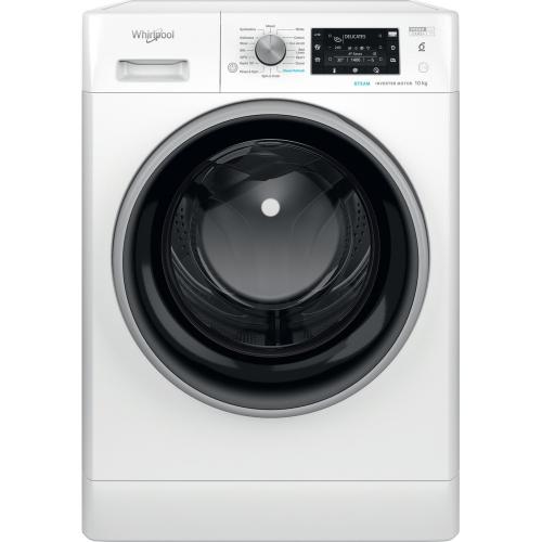 Whirlpool 10kg 1400 Spin 6th Sense Washing Machine | FFD10469BSVUK