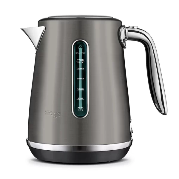 Sage Soft Top Luxe Kettle | Black Stainless Steel | SKE735BST4GUK1