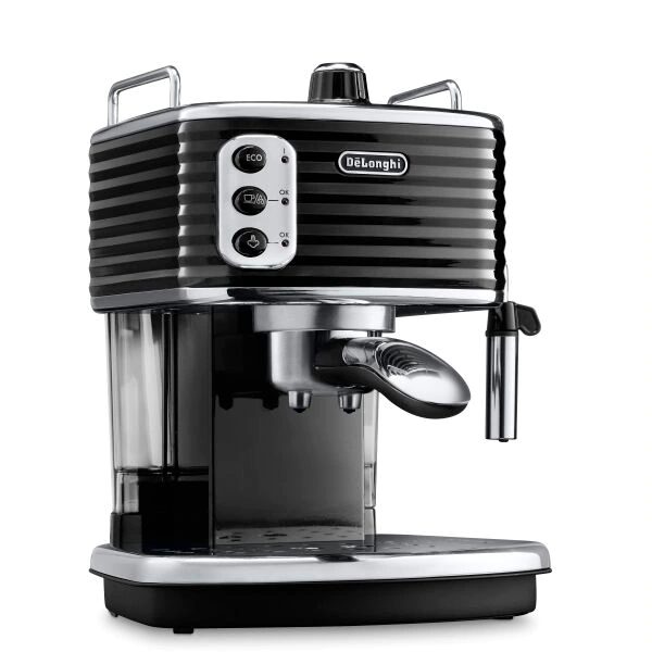 DeLonghi Scultura Coffee Machine | Milk Frother | Black | ECZ351.BK
