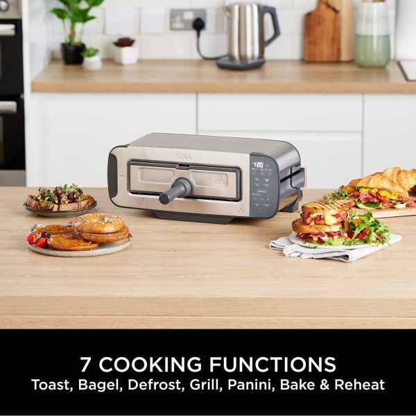 Ninja Foodi 3-in-1 Toaster, Grill, Panini Press | ST202UK