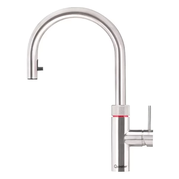 Quooker 3-in-1 Flex Tap | Stainless Steel | 3XRVS