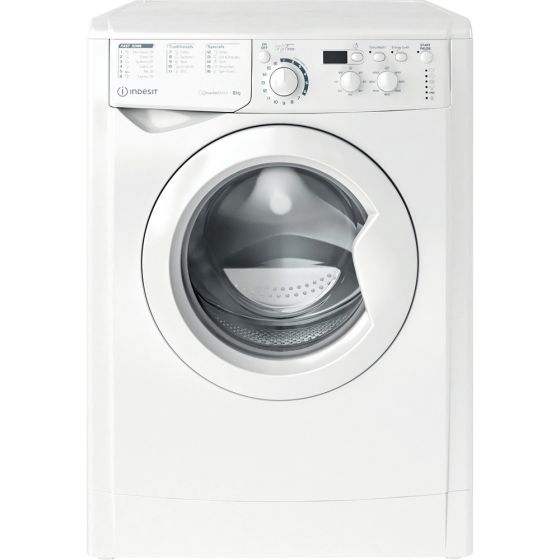 Indesit 8KG Washing Machine | 1400 Spin | EWD81483WUKN