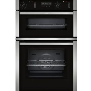 Neff N50 Built-In Double Oven | Stainless Steel | U2ACM7HNOB