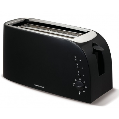 Morphy Richards Toaster | 4 Slice | Black | 980508