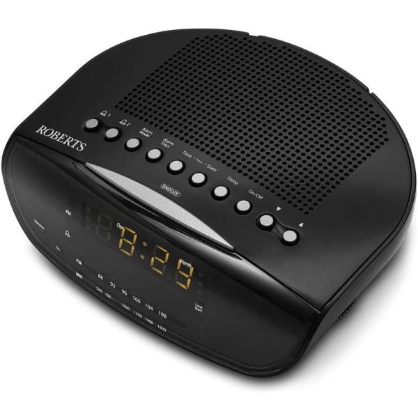 Roberts Chronologic VI Alarm Clock Radio | Black | CR9971BK