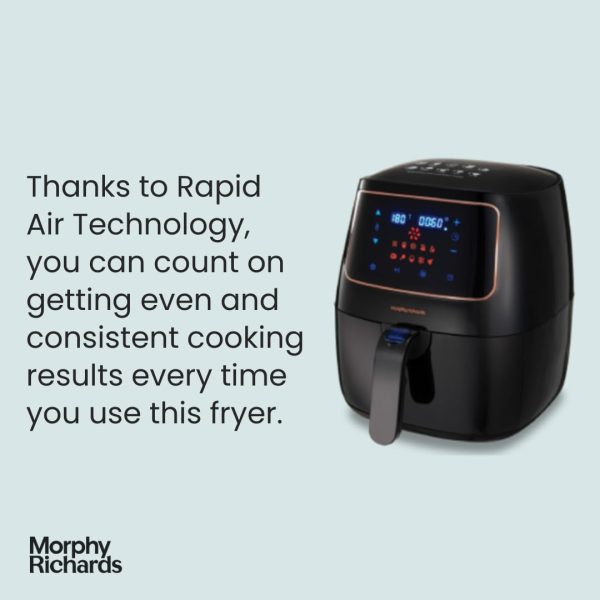 Morphy Richards Health Fryer | 3L | Digital Controls | 480005
