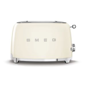 Smeg 50’s Style Aesthetic Toaster | 2 Slice | Cream | TSF01CRUK