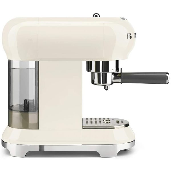Smeg 50’s Style Espresso Coffee Machine | Cream | ECF01CRUK