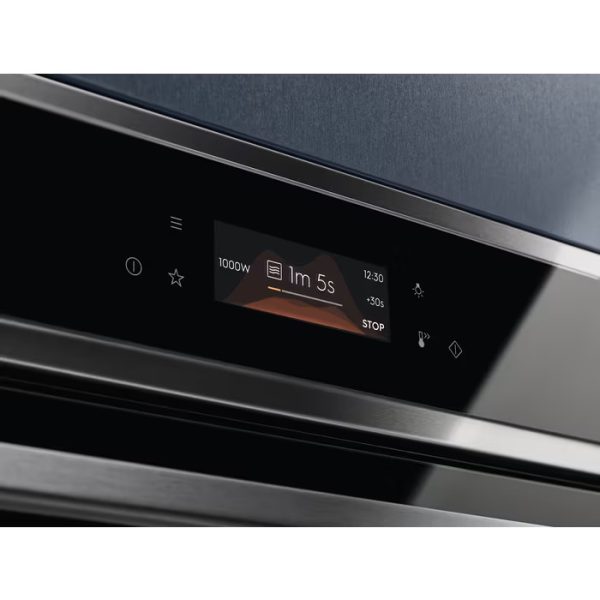 Electrolux 800 CombiQuick Compact Oven | 45CM | Touch Control | Stainless Steel | EVLBE08X