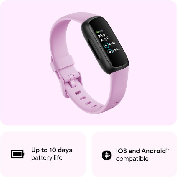 Fitbit Inspire 3 Activity Tracker | Lilac Bliss | FB424BKLV