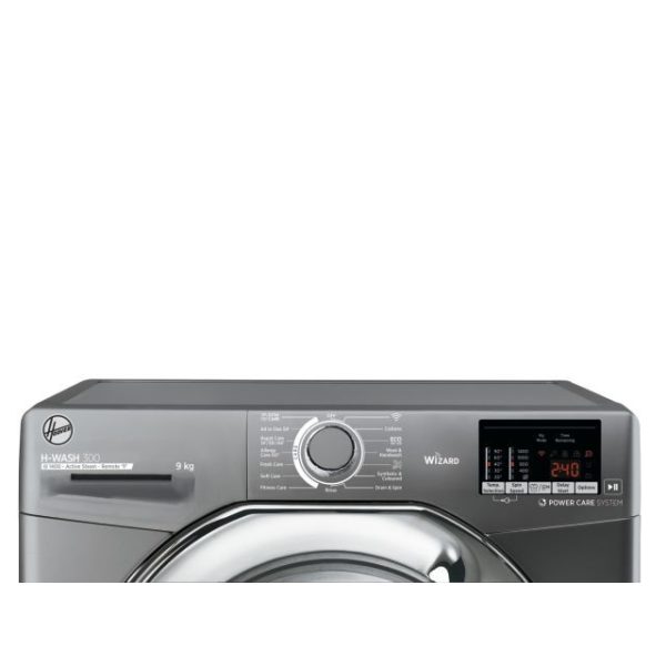 Hoover 9KG Washing Machine | 1400 Spin | Graphite | H3WS495DACGE-80