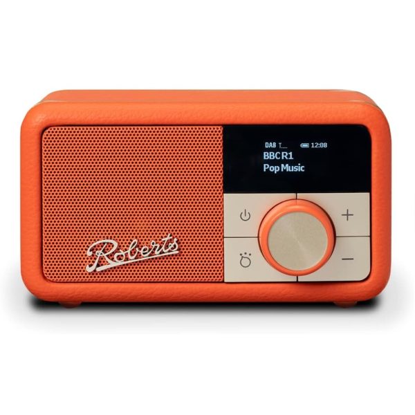 Roberts Revival Petite Portable Radio | Pop Orange | REV-PETITEPO