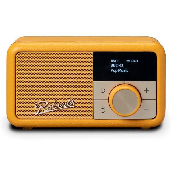 Roberts Revival Petite Portable Radio | Sunburst Yellow | REV-PETITESY