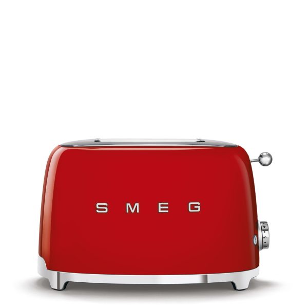 Smeg 50’s Style Aesthetic Toaster | 2 Slice | Red | TSF01RDUK