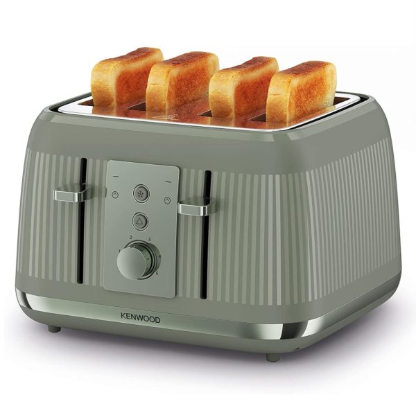 Kenwood Dusk Toaster | 4 Slice | Olive Green | TFP30.000GN