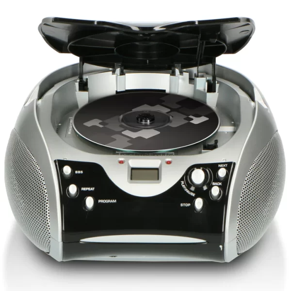 Lenco Portable FM Radio with CD | Black | SCD-24BL