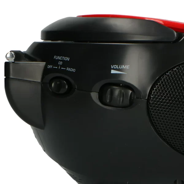 Lenco Portable FM Radio with CD | Red | SCD-24R