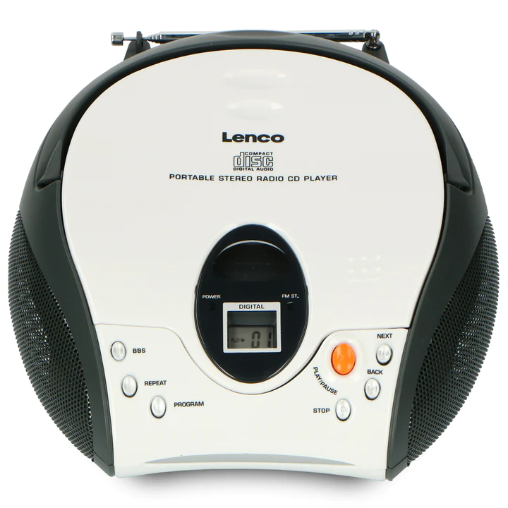 Lenco Portable FM Radio with CD | Cunniffe Electric Galway
