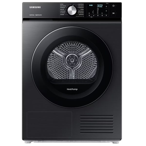 Samsung 9kg Heat Pump Dryer | Series 5+ | Black | DV90BBA245AVEU