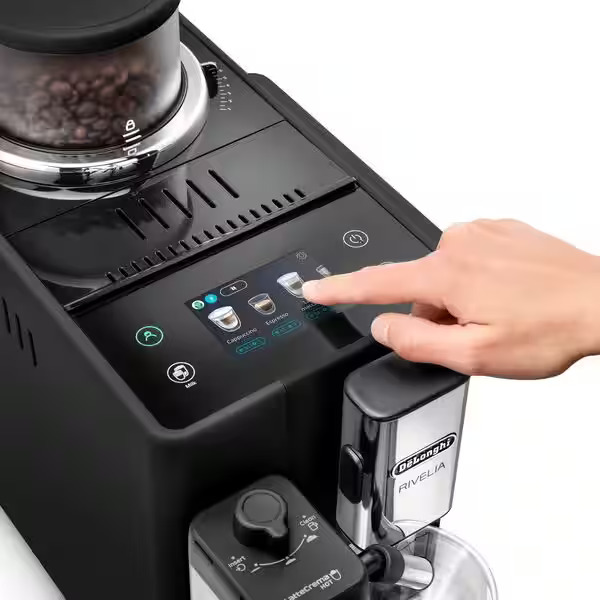 DeLonghi Rivelia Bean to Cup Coffee Machine | Black | EXAM440.55.B