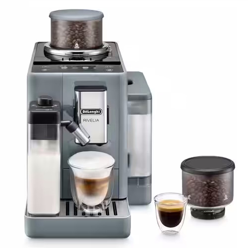 DeLonghi Rivelia Bean to Cup Coffee Machine | Grey | EXAM440.55.G