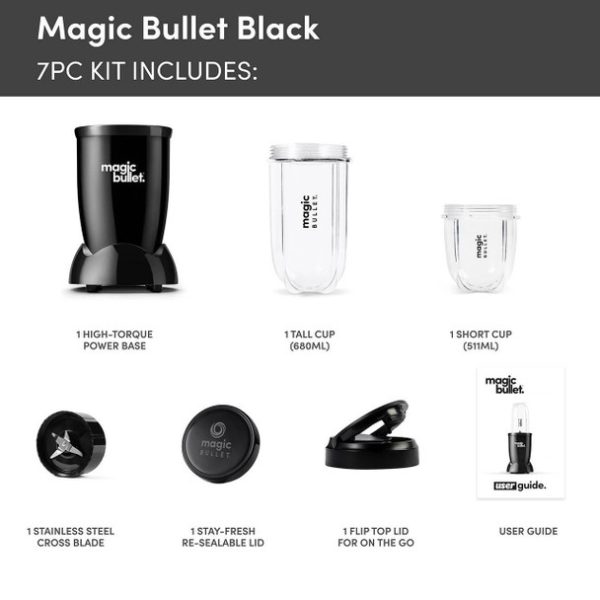 NutriBullet Magic Bullet Deluxe – Black | 02227