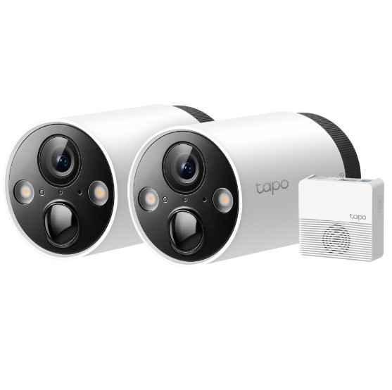 TP-Link Tapo Outdoor Security Camera | Wire Free | TAPOC420S2