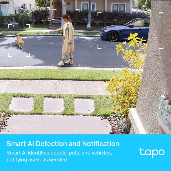 TP-Link Tapo Outdoor Security Camera | Wire Free | TAPOC420S1
