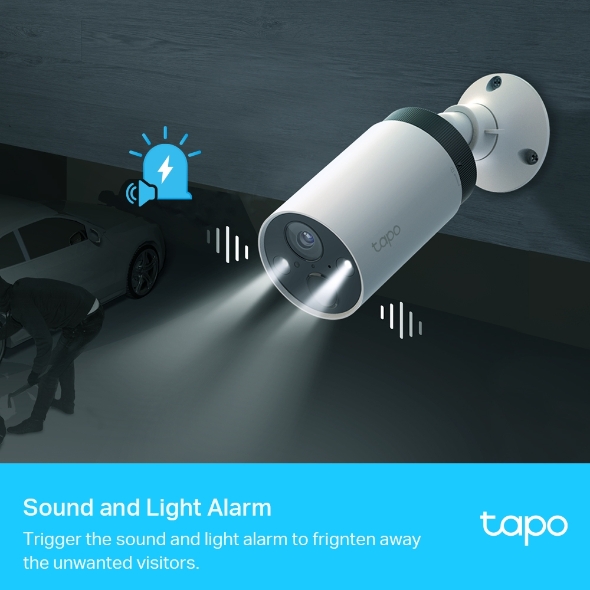 TP-Link Tapo Outdoor Security Camera | Wire Free | TAPOC420S2