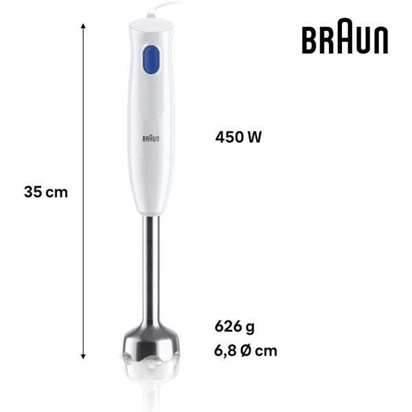 Braun MultiQuick 1 Hand Blender | MQ10.001MWH