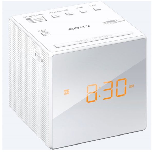 Sony Alarm Clock Radio | White | ICFC1W.CEK