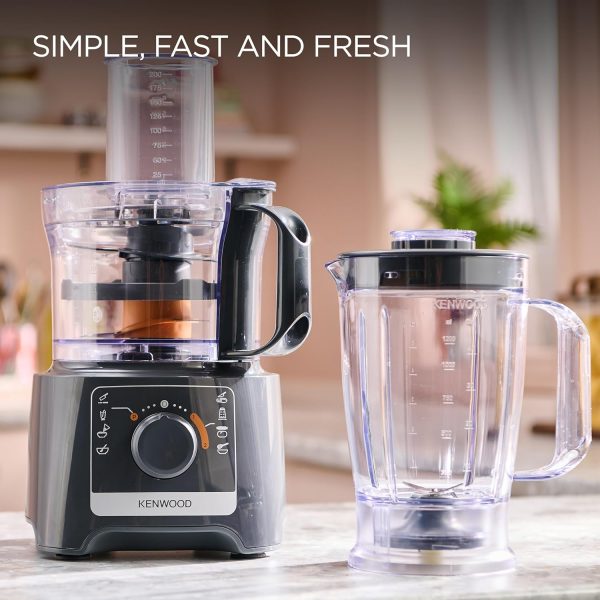 Kenwood MultiPro Compact Food Processor | FDP31.170GY