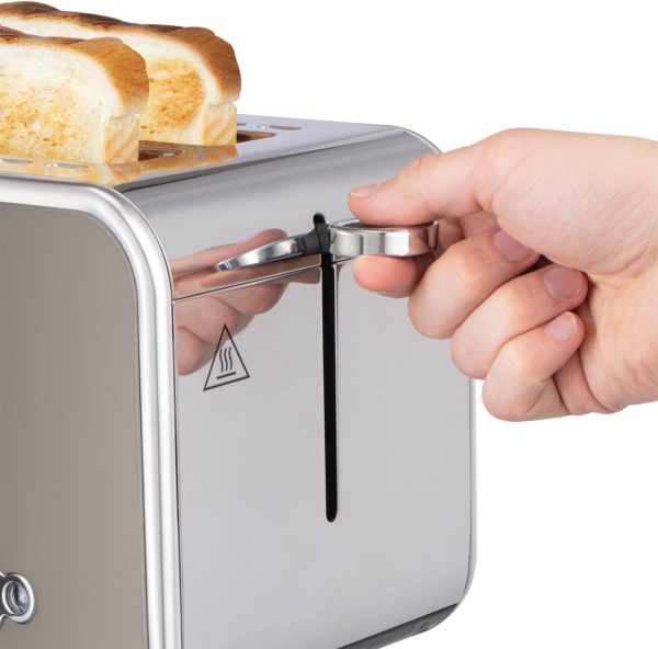 Russell Hobbs Distinctions 2 Slice Toaster | Titanium | 26432