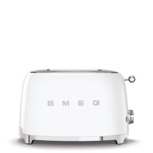 Smeg 50’s Style Aesthetic Toaster | 2 Slice | White | TSF01WHUK