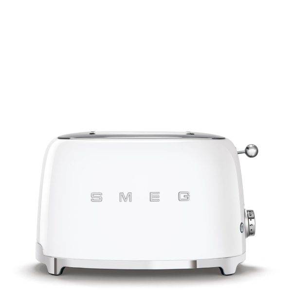 Smeg 50’s Style Aesthetic Toaster | 2 Slice | White | TSF01WHUK