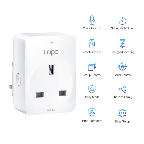 Tapo Smart Wi-Fi Socket | Energy Monitoring | P110 | 2 Pack