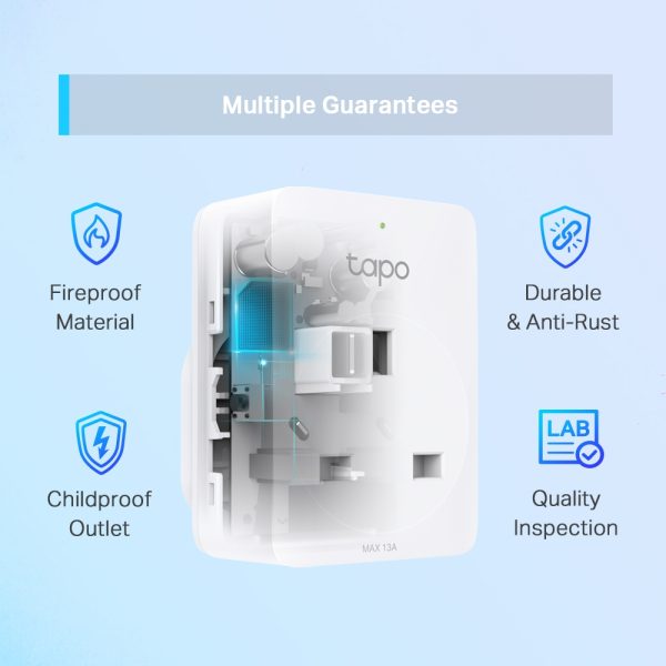 Tapo Smart Wi-Fi Socket | Energy Monitoring | P110 | 4 Pack