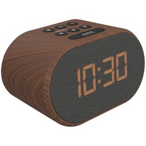 i-Box Radio Alarm Clock | Wood | 79279PI/14