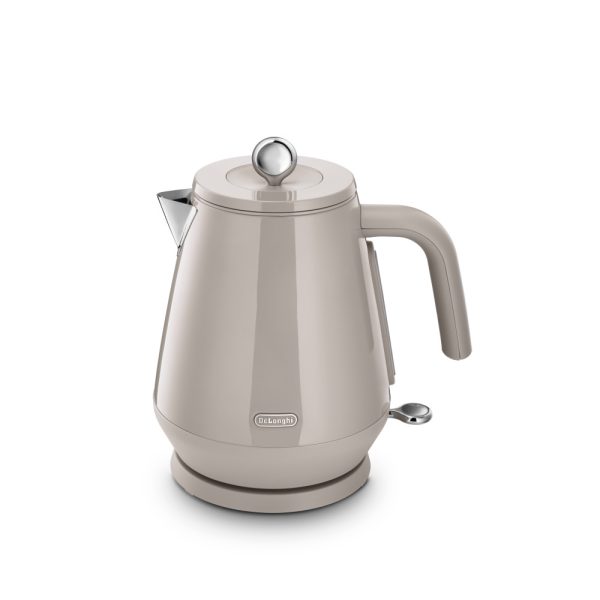 DeLonghi Eclettica Rapid Boil Kettle | Beige | KBY3001.BG