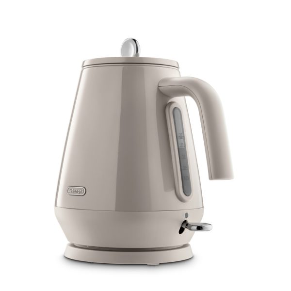 DeLonghi Eclettica Rapid Boil Kettle | Beige | KBY3001.BG