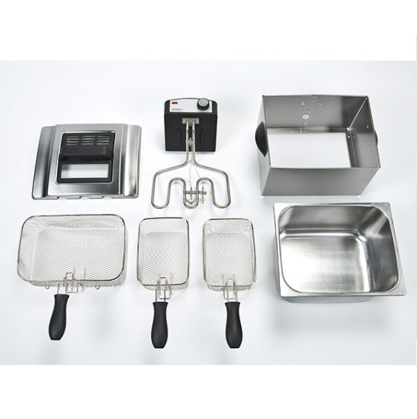 Bourgini 5L Deep Fat Fryer | Triple Basket | 209498