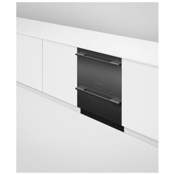 Fisher Paykel Double DishDrawer™ Dishwasher | Black SS | DD60DDFHB9