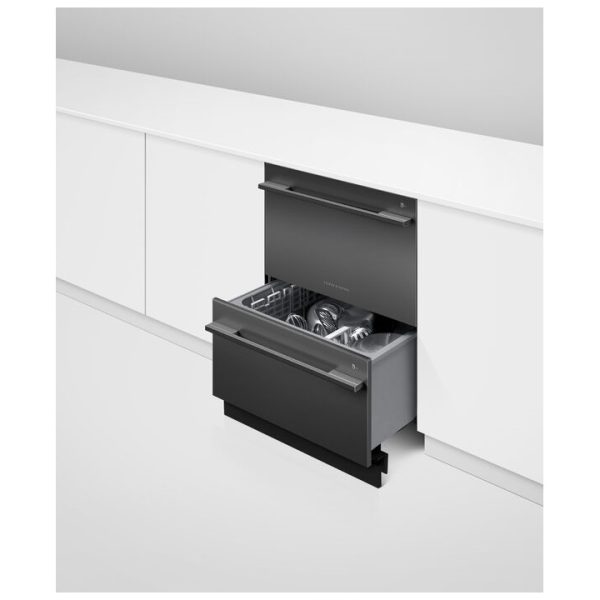 Fisher Paykel Double DishDrawer™ Dishwasher | Black SS | DD60DDFHB9